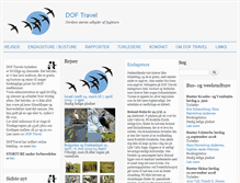 Tablet Screenshot of doftravel.dk
